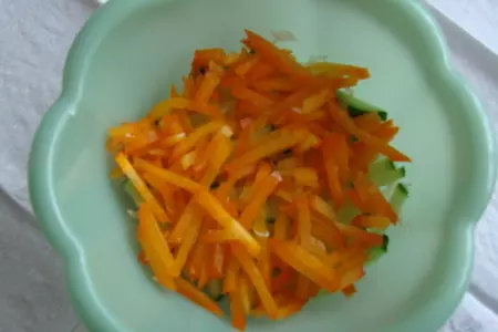 Салат ,, мясной с фасолью,,: шаг 2