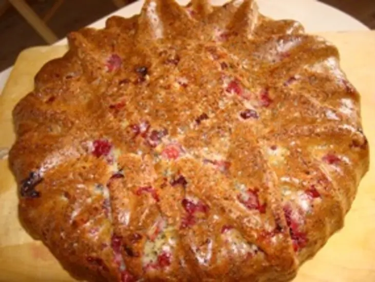 Клюквенный кекс с маком: шаг 5