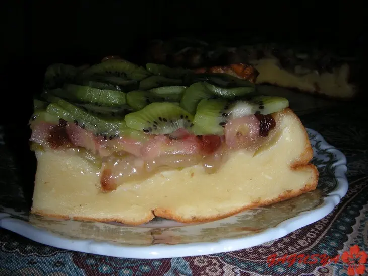 Горячий творожный десерт: шаг 6