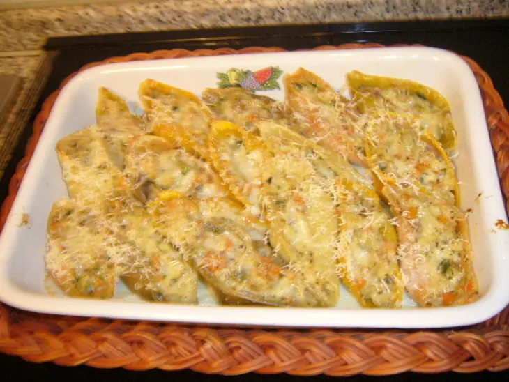 Фаршированные ракушки: шаг 5