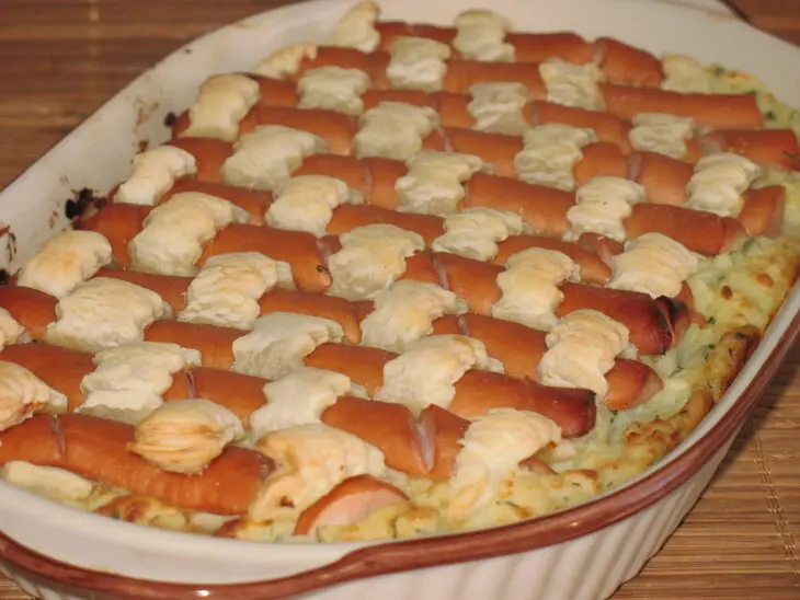 Печеное пюре из картошки и кольраби.: шаг 3