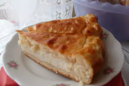 Пирог-ватрушка: шаг 1