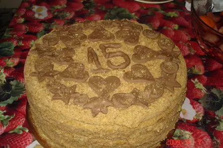 Торт мадонна: шаг 1