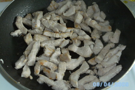 Курица с грибами под сырным соусом: шаг 1