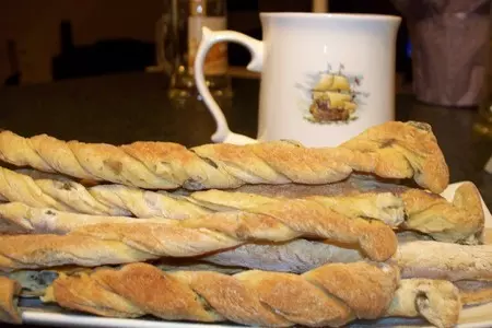 Хворост к пиву из крабового мяса с каперсами: шаг 1