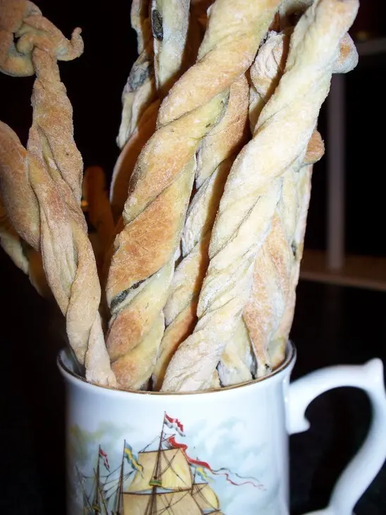 Хворост к пиву из крабового мяса с каперсами: шаг 2