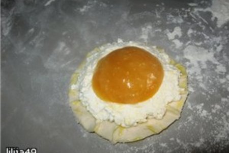 Пирожное "яичница-глазунья": шаг 3