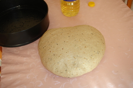 Хлеб ароматный с кунжутом и мини-хлеб  чесночный.: шаг 1
