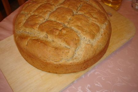 Хлеб ароматный с кунжутом и мини-хлеб  чесночный.: шаг 5