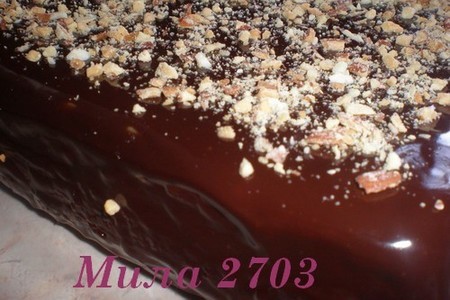 Шоколадно-карамельный пирог: шаг 8