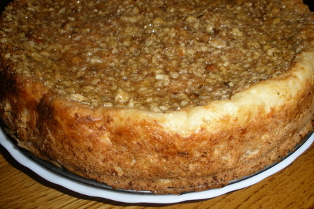 Творожный пирог с медом и орехами: шаг 3