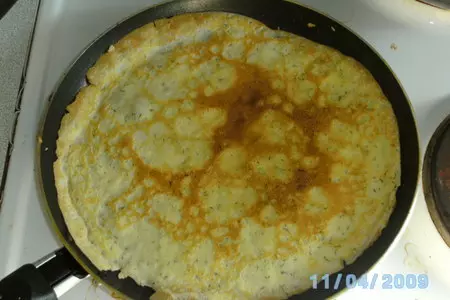 Фаршированные блины из кабачков с мясной начинкой: шаг 1