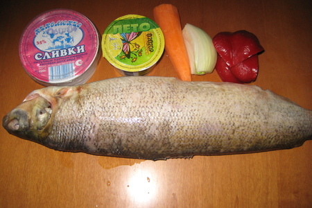 Рыба в сливочно-укропном соусе: шаг 1