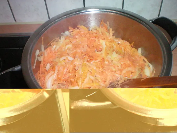 Рыба под морковно-сливочным соусом: шаг 3
