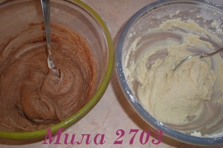 Печенье сливочно-шоколадное: шаг 1