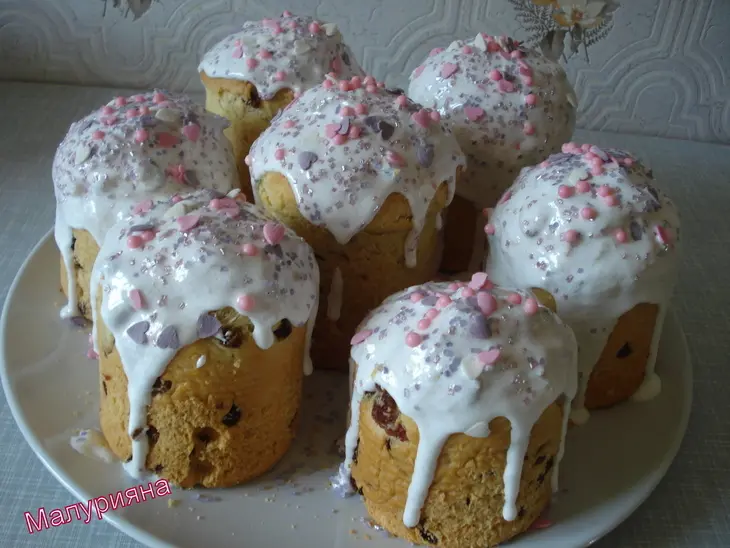 Кулич пасхальный " вкусный": шаг 8