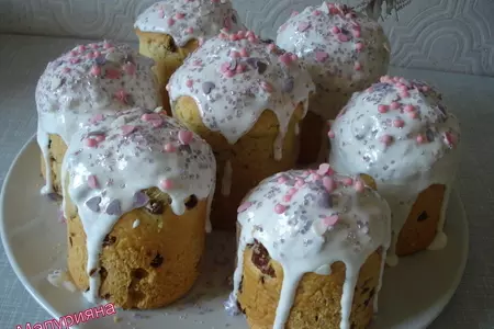 Кулич пасхальный " вкусный": шаг 8