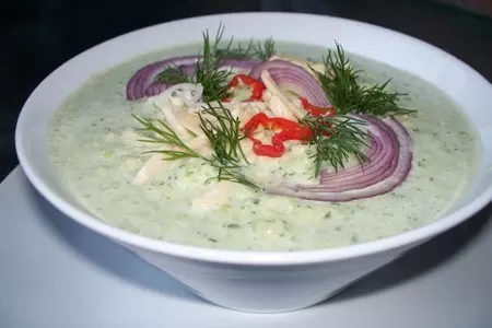 Суп gazpacho (гаспачо)  от самого модного шеф повара калифорнии  michelle bernstein: шаг 2