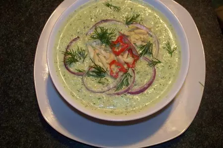 Суп gazpacho (гаспачо)  от самого модного шеф повара калифорнии  michelle bernstein: шаг 3