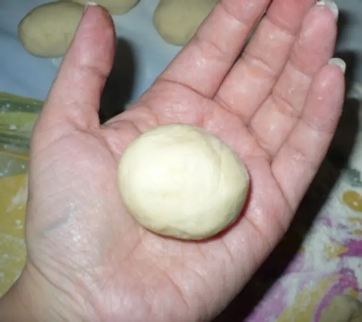 Творожные крокеты с курагой: шаг 5