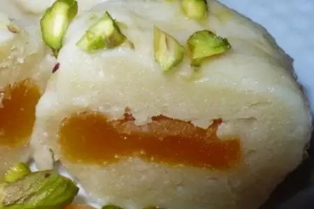 Творожные крокеты с курагой: шаг 7