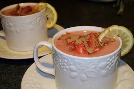 Фруктовый суп. полезно вкусный завтрак за 10 мин.: шаг 2