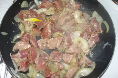 Мясо с картошкой: шаг 2