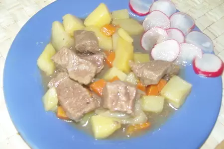 Мясо с картошкой: шаг 4