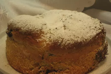 Кулич с маком и вишней: шаг 6