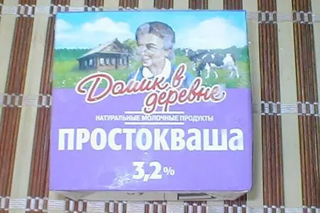 Нежный творог из простокваши: шаг 1