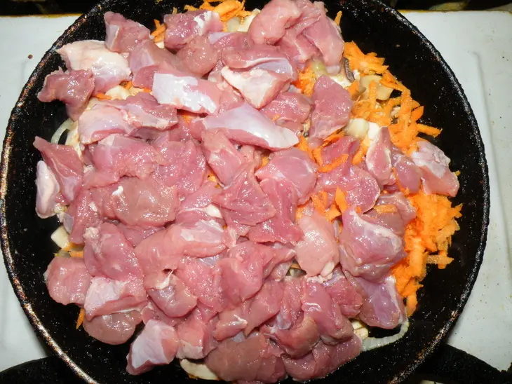 Мясной пирог: шаг 2