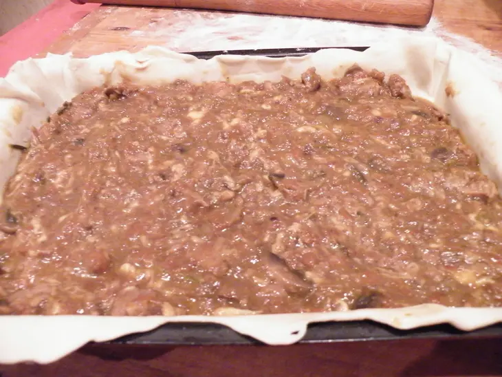 Мясной пирог: шаг 6