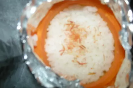 Рулетики из моркови с рисом: шаг 3