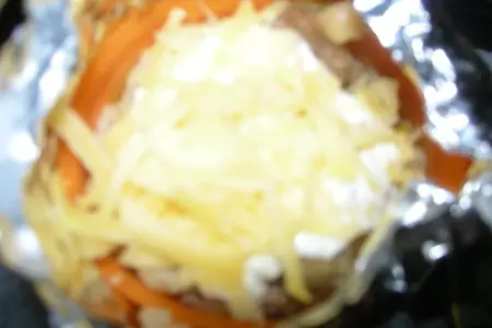 Рулетики из моркови с рисом: шаг 5