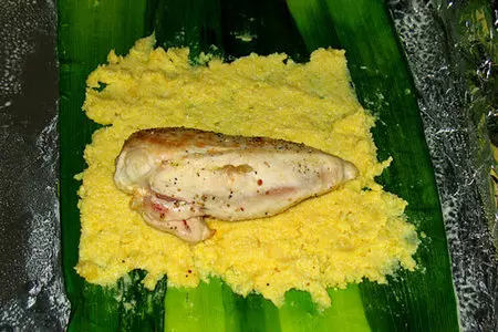 Куриная грудка в луковой оболочке: шаг 4