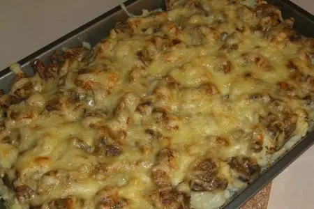 Цветная капуста под грибным соусом: шаг 1