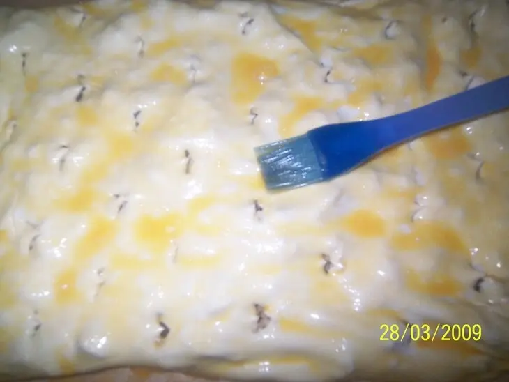 Пирог с курицей и грибами: шаг 5