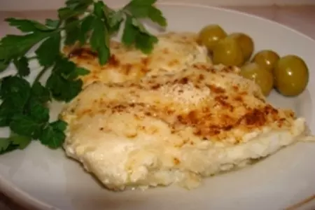 Камбала с оливками запеченая: шаг 5