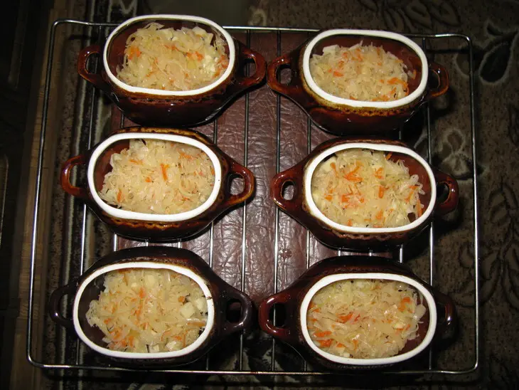 Овощи в горшочках постные: шаг 3