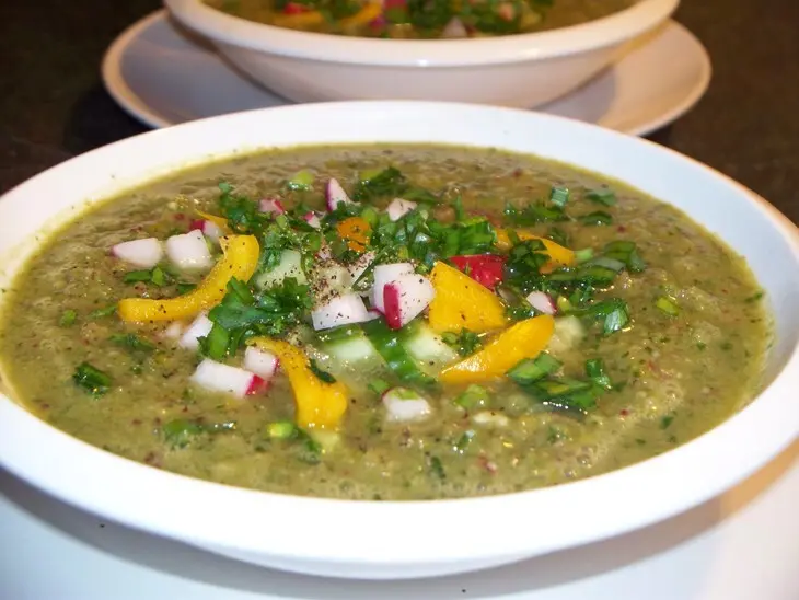 Суп "gazpacho" классический: шаг 1
