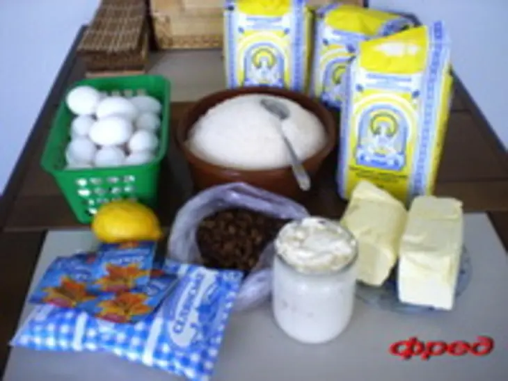 Кулич пасхальный: шаг 2