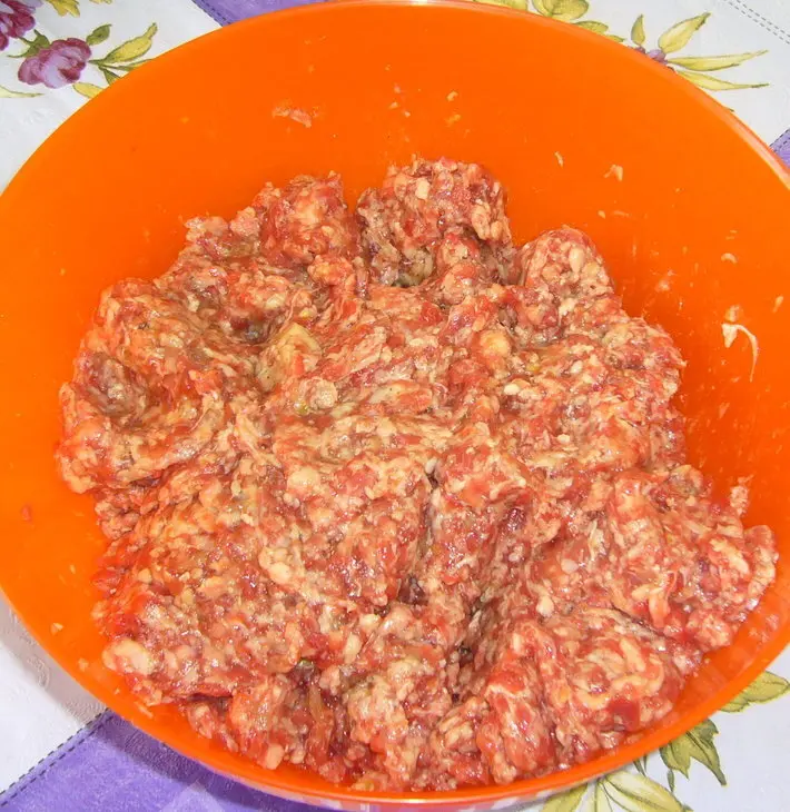 Пальчики мясные: шаг 1