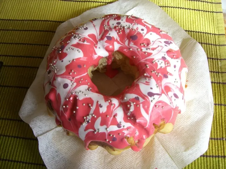 Голубой кулич: шаг 1