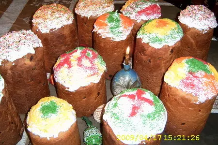 Пасха или пасхальный кулич: шаг 8