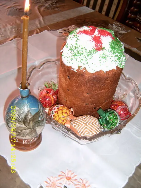 Пасха или пасхальный кулич: шаг 9