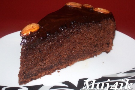 Быстрый шоколадный торт "несквик": шаг 6