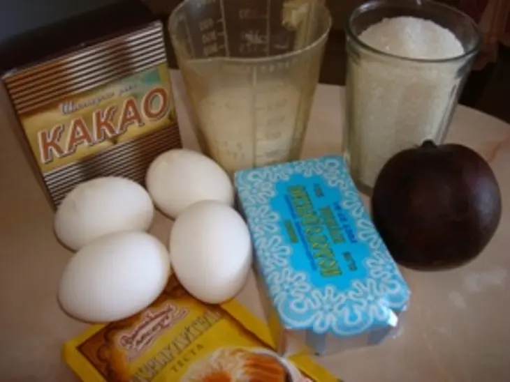 Пирог из свеклы с какао: шаг 1