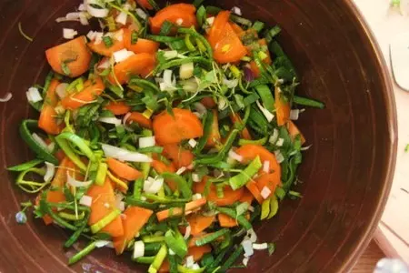 Запеченная камбала с овощами: шаг 3