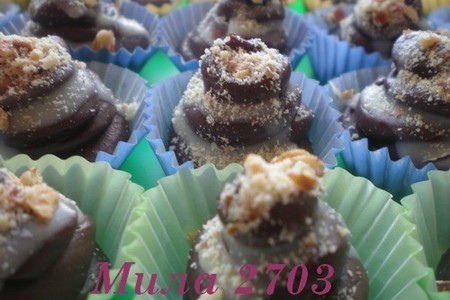 Шоколадные конфеты «малиновый трюфель»: шаг 5