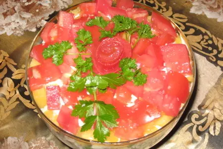 Салат с ананасом: шаг 1